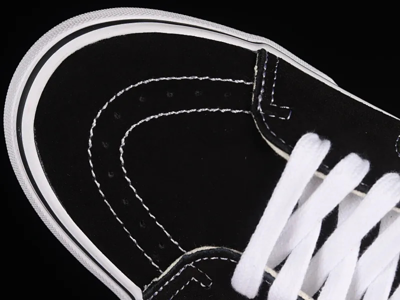 All categories Vans Vans series Vans Mid Vans China Vans SK8-Mid Vans classic black and white Chinese casual sneakers VN0A391F6BT